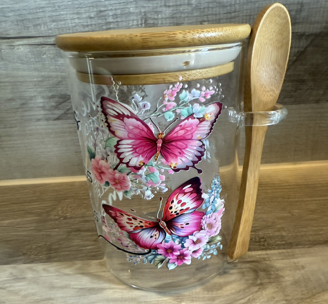 Müsliglas Schmetterling 