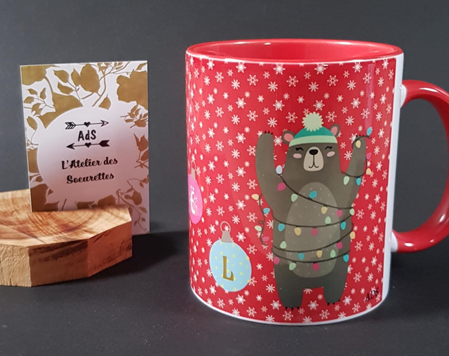 Mug - Ours guirlande (11a)