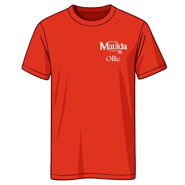 Matilda Personalised Souvenir T-Shirt