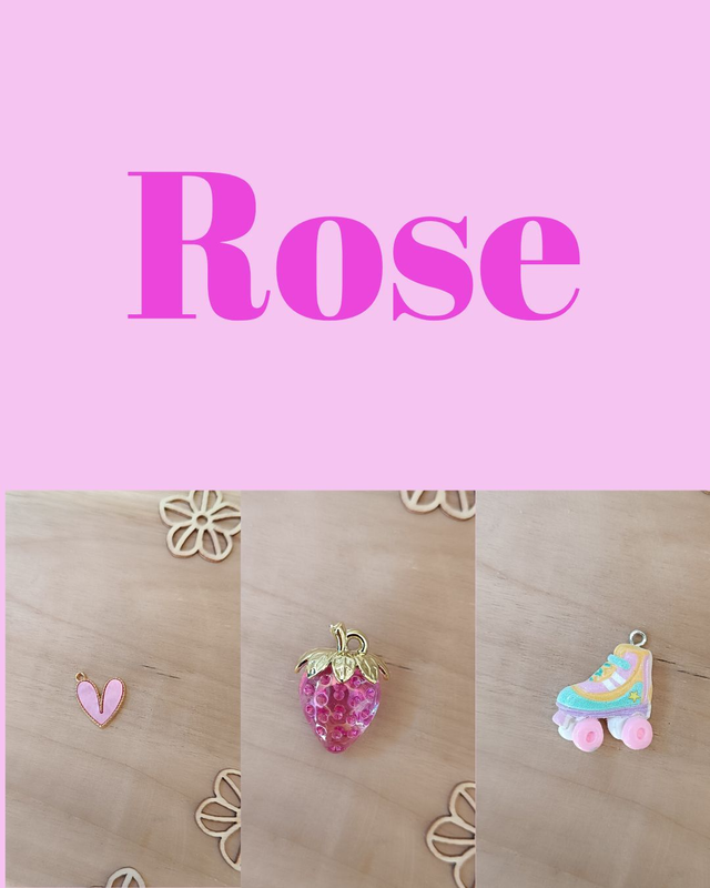 Breloques Rose