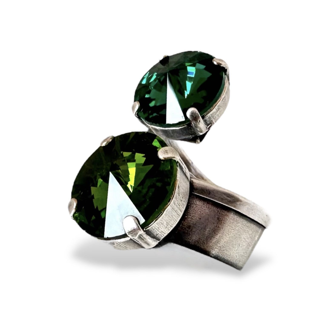 Ring DUO Grün Mix