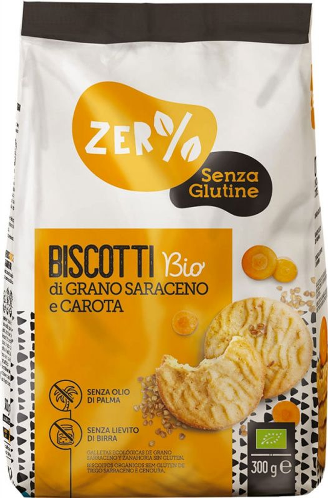 BISCOTTI G.SARACENO&amp;CAROTA 300G ZER%