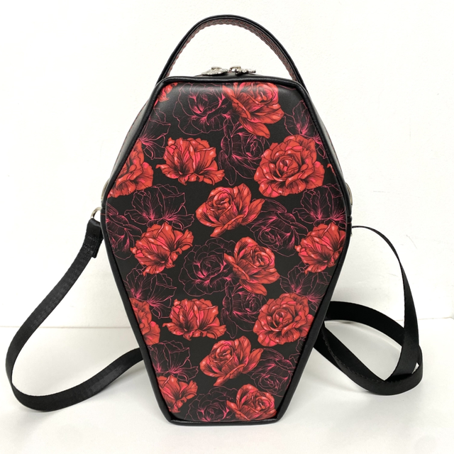 Coffin shaped Crossbody Handbag