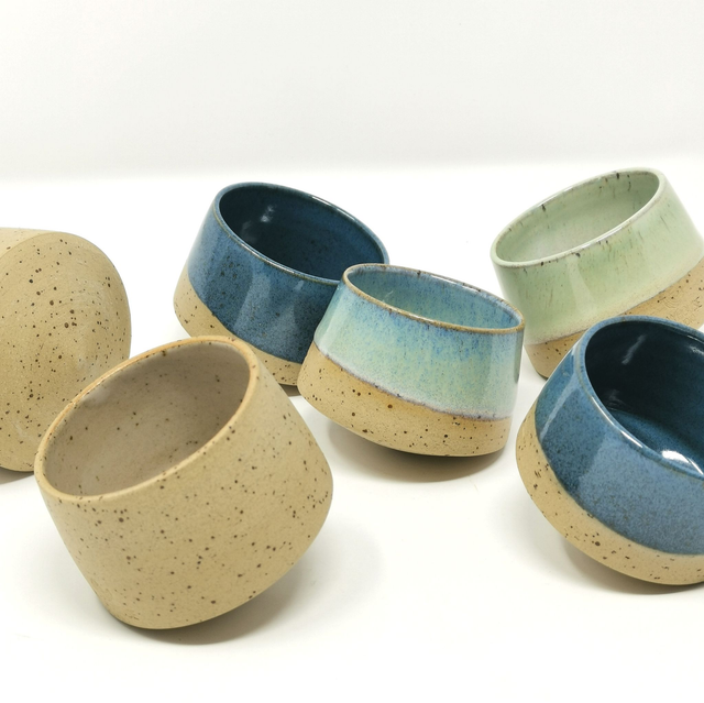 Speckled Rock &amp; Roll Tumblers