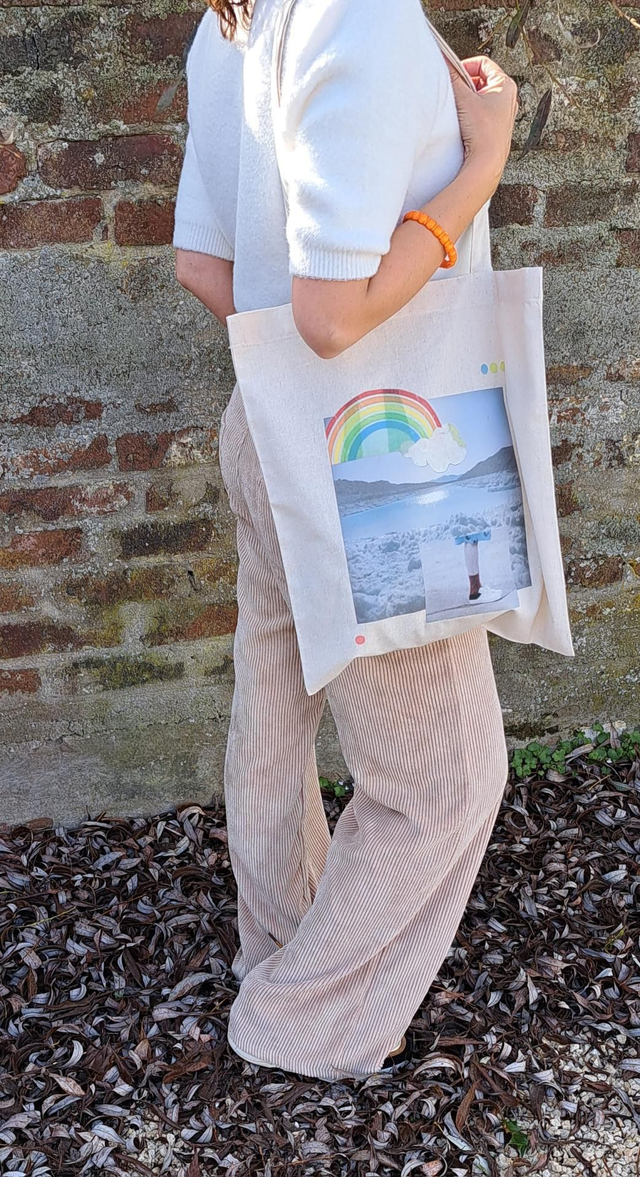 Sac en tissu "🌈 "