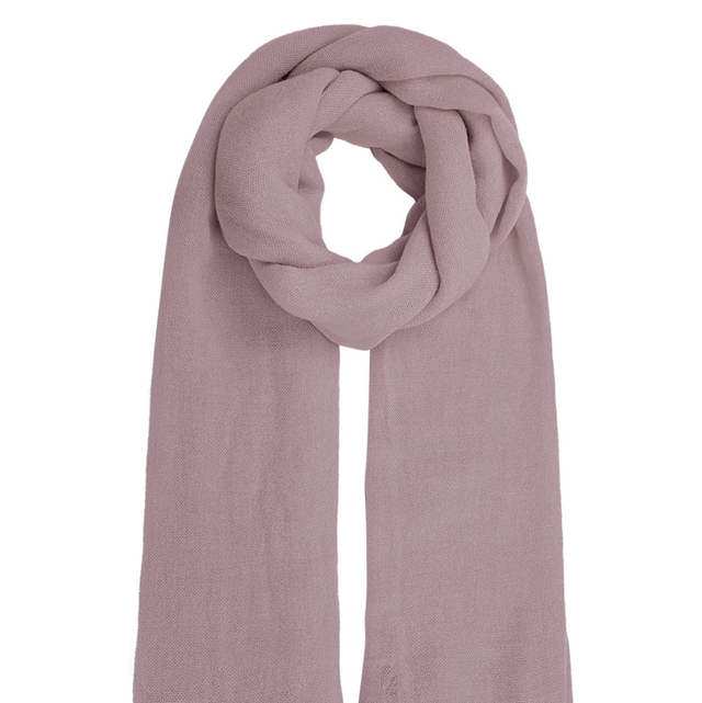 Sjaal roze dun