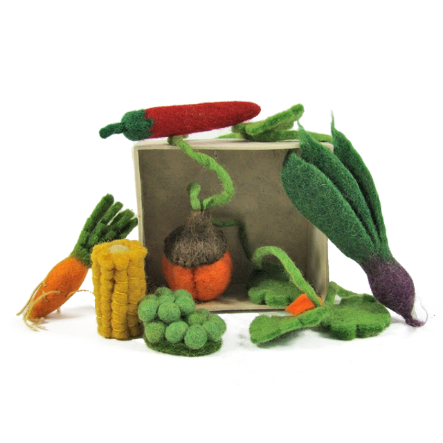 Papoose - Légumes en laine