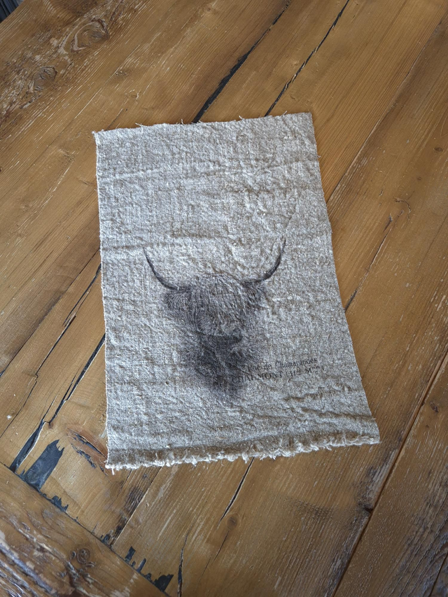 Shabby doek hooglander