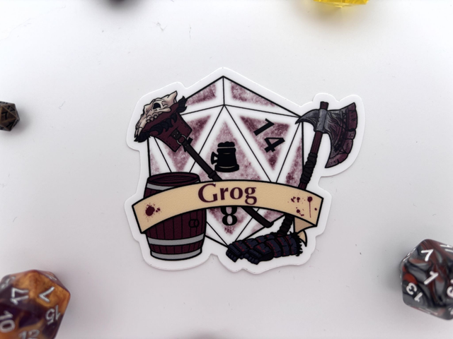 Dice Machina - Grog inspired D20 