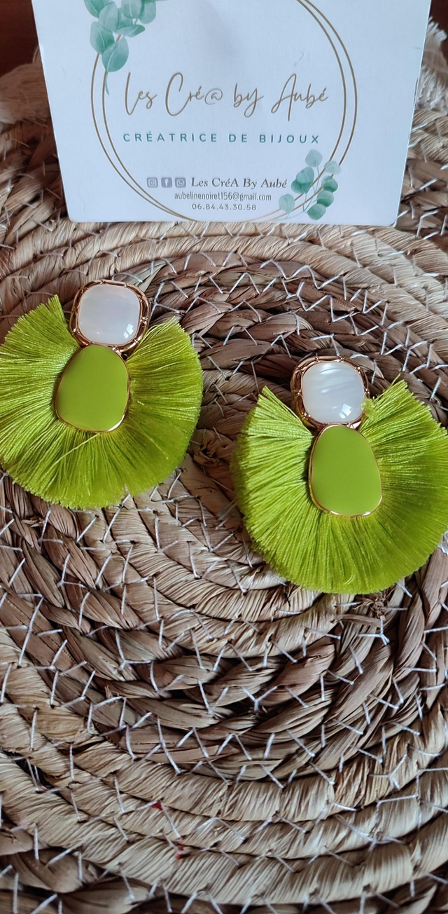 BO MINI BOHEME VERT fluo 0000479