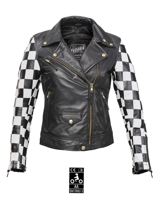Veste Cuir - DAMIER BETH