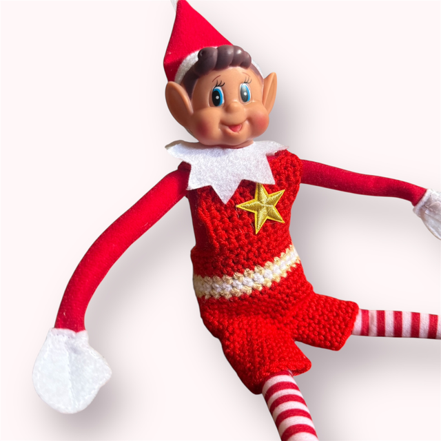 Salopette Lutinéa rayée rouge 