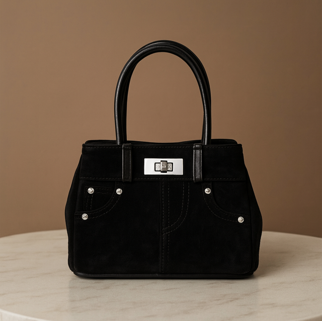 Sac à main  avec bandoulière noir 