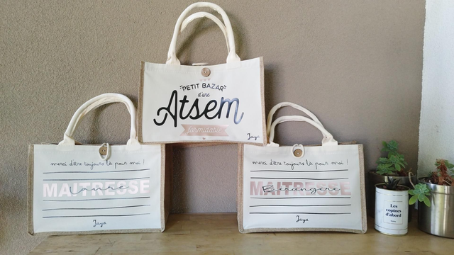 Sac shopping Maîtresse - Maître - ATSEM