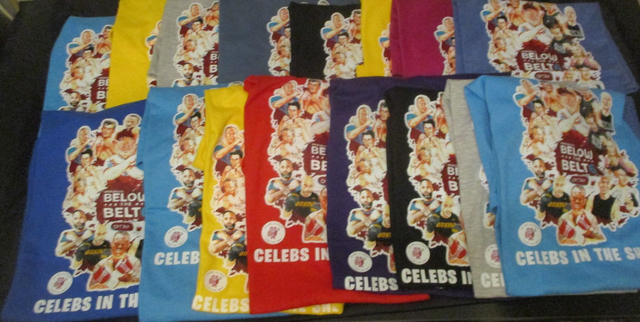 15 Boxers Including Dominic Negus Picture T-Shirt ADULT COTTON UNISEX Top PRE-ORDER