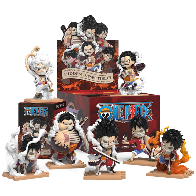 One Piece: Luffy&#039;s Gears Hidden Dissectibles Blind Box