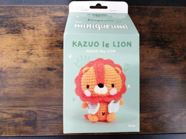 Kit minigurumi kazuo le lion