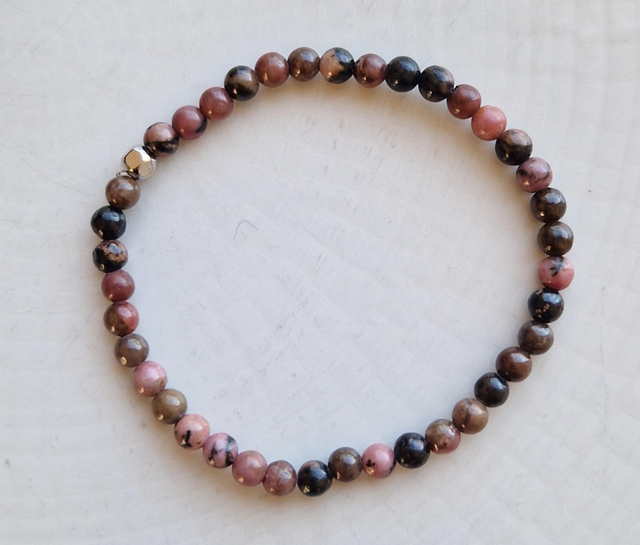 Bracelet RHODONITE 4mm
