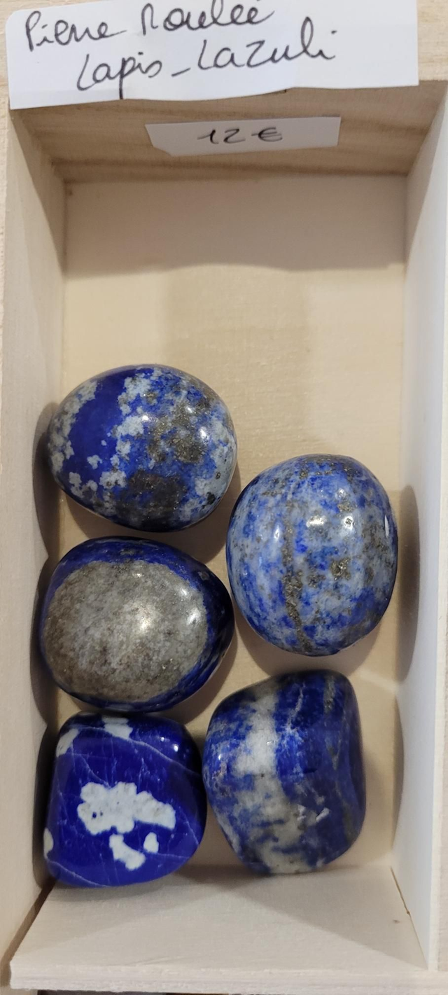 Lapis-lazuli pierre roulée 