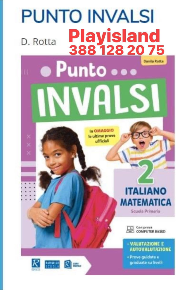 CARTELLA INVALSI  ed. RAFFAELLO ITALIANO + MATEMATICA + FASCICOLO 