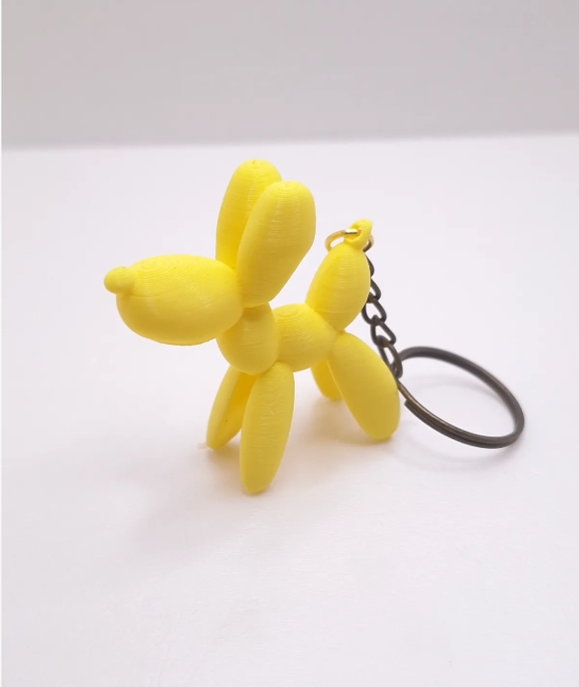 Porta chiavi cane palloncino