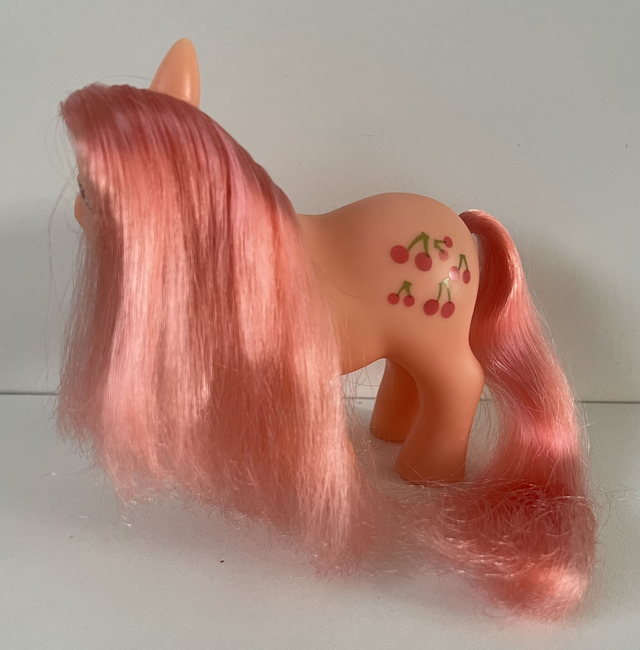 My Little Pony : Cherries Jubilee (pink hair) * G1 * 1984 * Italy * Hasbro *