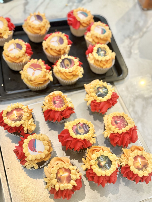Diwali Cupcakes