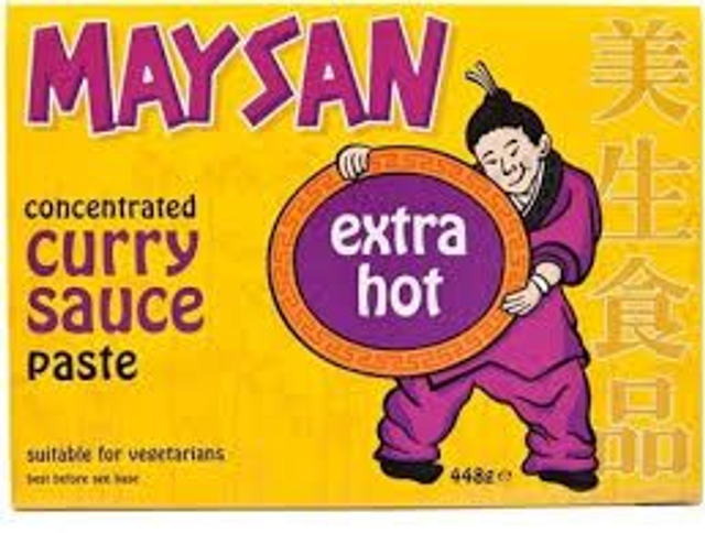 Maysan Extra Hot Curry Paste 180g