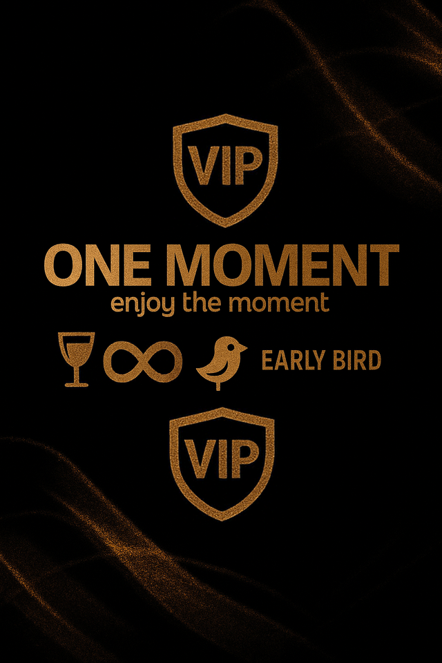 VIP OPEN BAR (early bird)