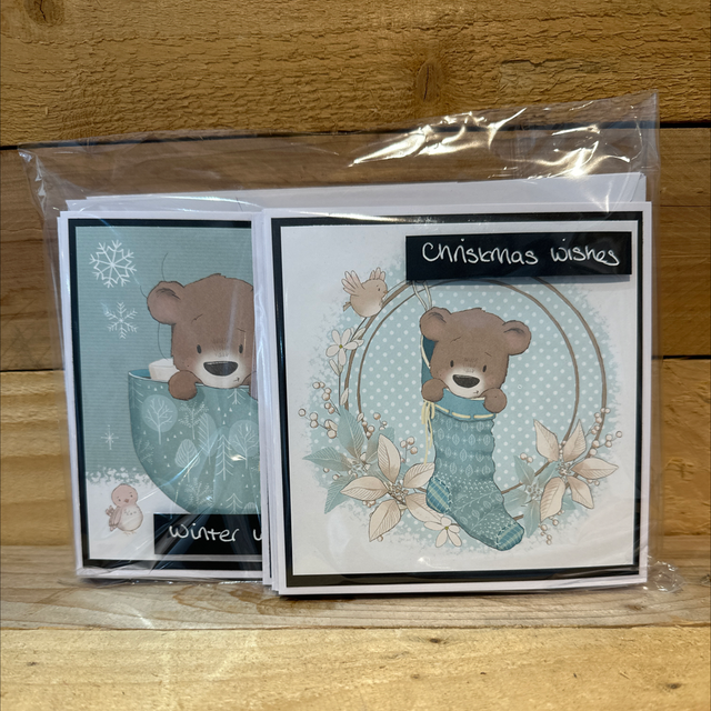 Pack of 10 Handmade Christmas Cards