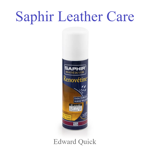 SAPHIR BEAUTE DU CUIR - RENOVETINE (SUEDE RECOLOURANT &amp; PROTECTOR SPRAY) - 200ml