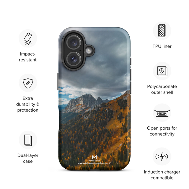 Tra le Vette d’Autunno - Cover iPhone rigida