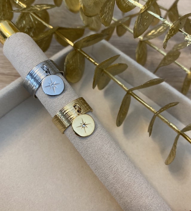 Bague ajustable Iris 