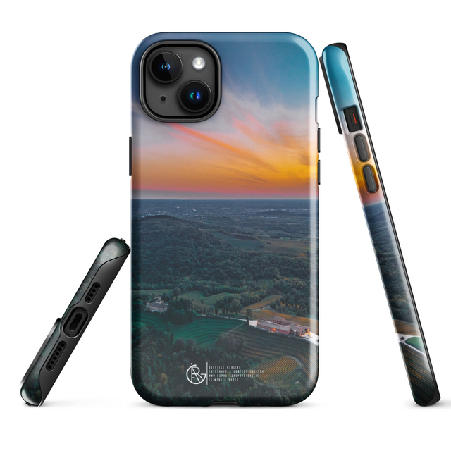 Cover iPhone rigida Magia del Tramonto sulle Colline Friulane