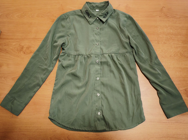 Chemise kaki 10 ans