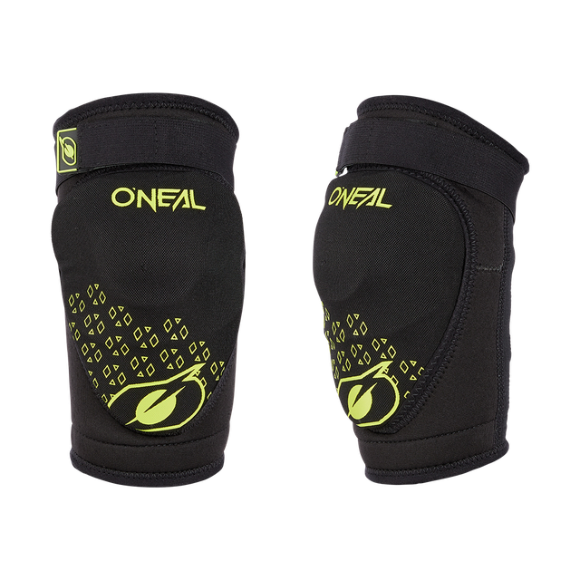 O'NEAL DIRT YOUTH KNEE GUARD BLACK/NEON YELLOW L/XL