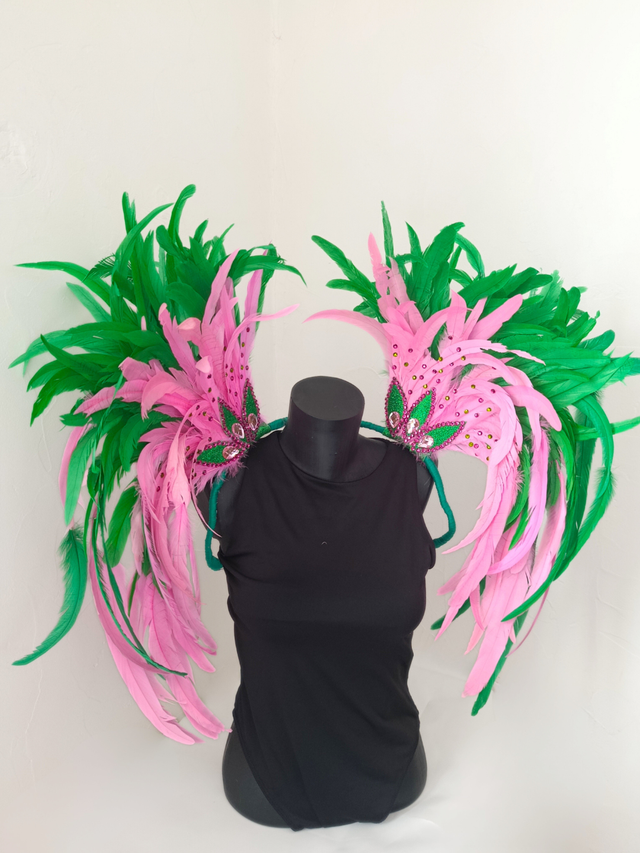 Costeiro Cleonina rose et vert