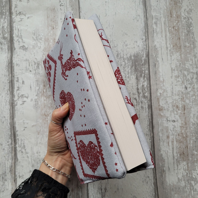 Protège livre amovible M - Noël cosy