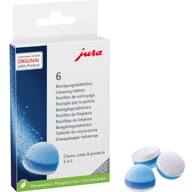 Jura 3-fázové čistící tablety 6 kusů