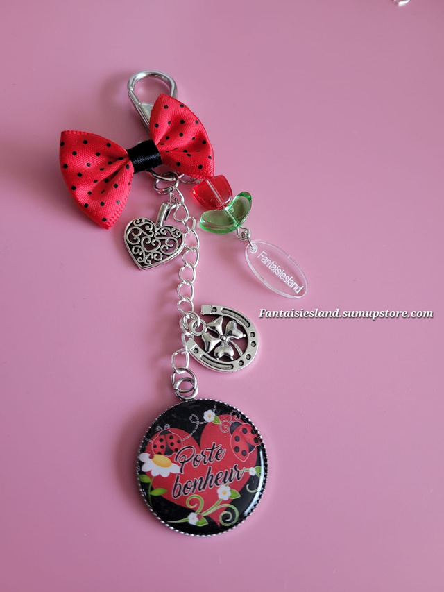 Bijou de sac Argenté - Porte-bonheur