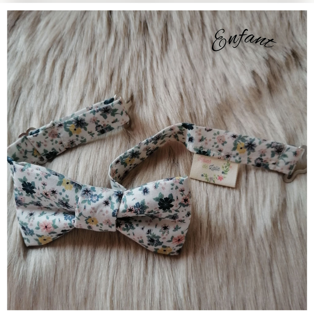 Noeud papillon Liberty Ajustable Enfant ( réf : 2)