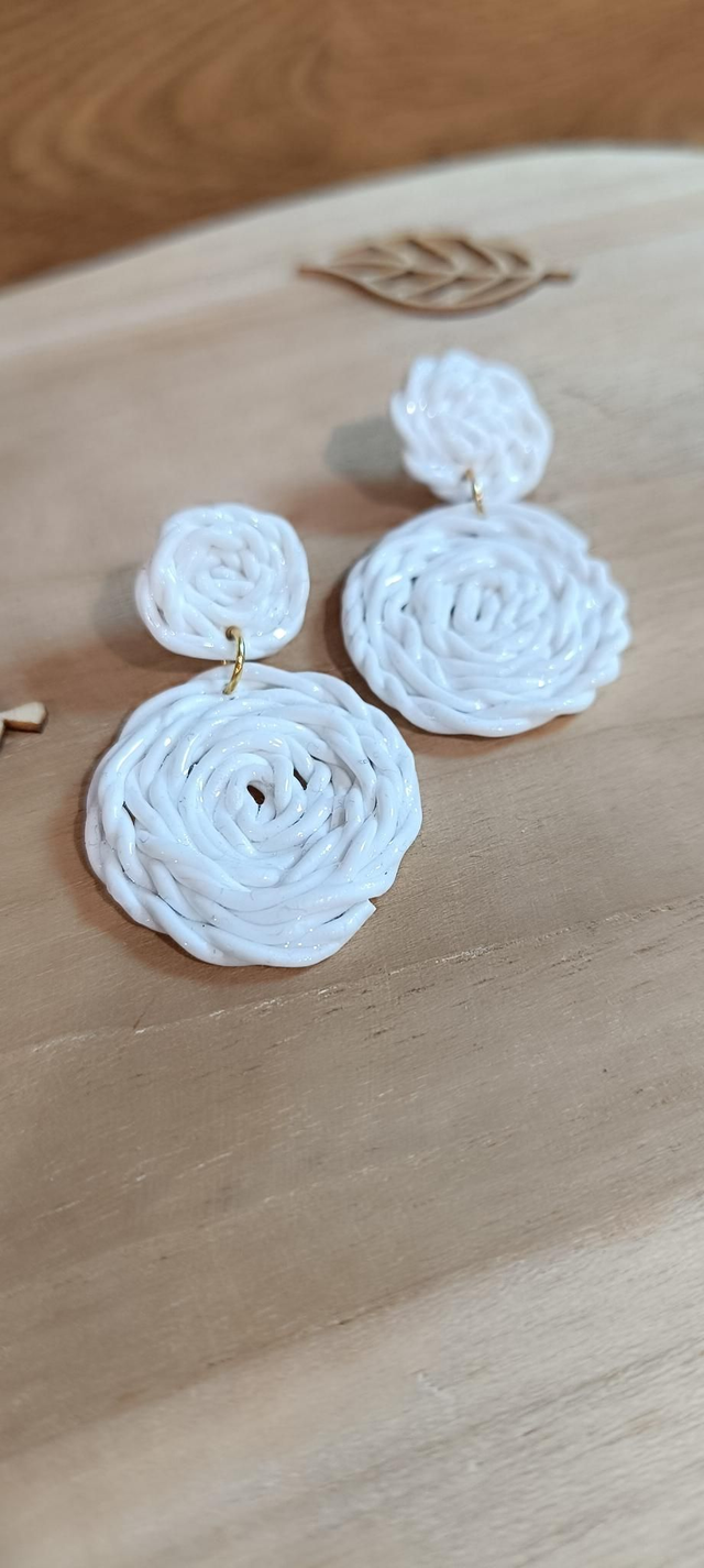 Boucles d&#039;oreilles - Osier 