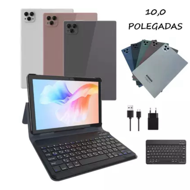 Tablet X19 PRO 64GB 3GB Ram A-touch Tela 10 Polegada 1280x800 px IPS Caneta Fone Teclado Android