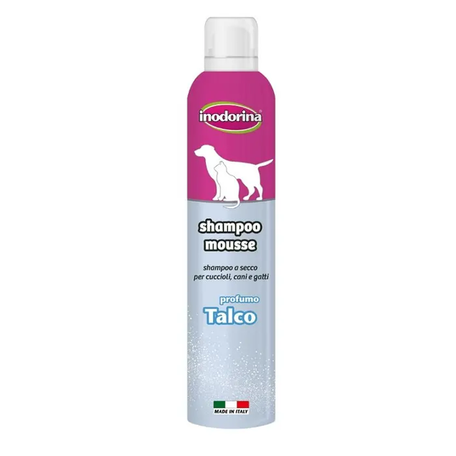 INODORINA SHAMPOO MOUSSE TALCO 300 ML