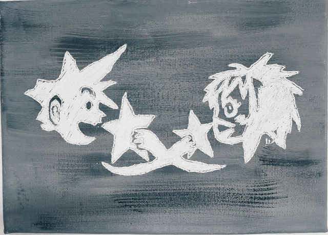 Toile brodée Kingdom Hearts