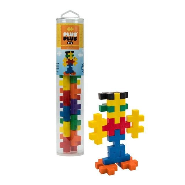 Plus-Plus Tube - Big - Basic - 15Pc
