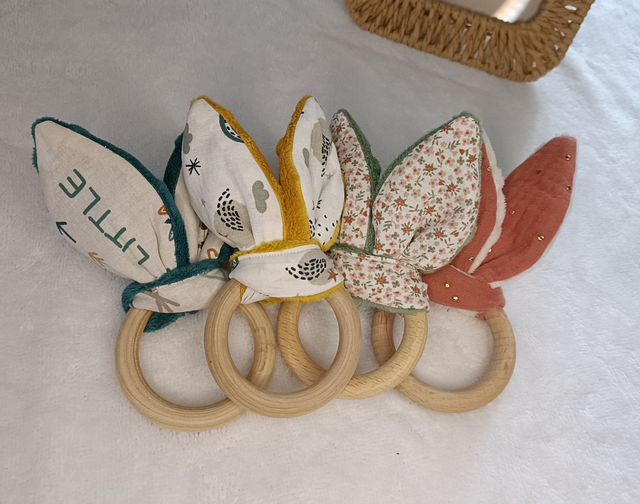 Hochet dentition lapin