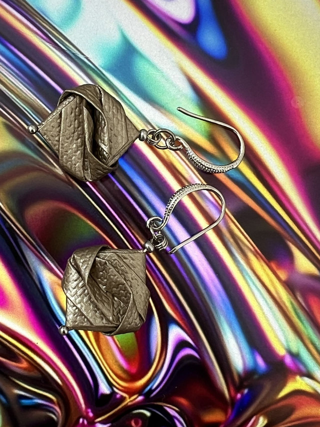 Boucles d'oreilles Origami Morwen 