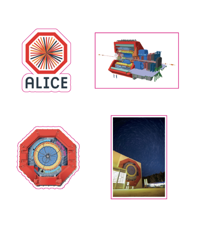 ALICE 2025 Stickers
