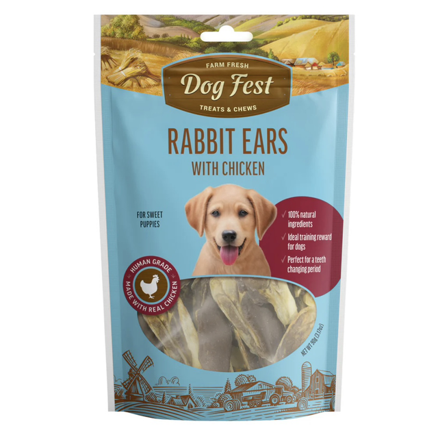 Rabbit Ears with Tender Meat